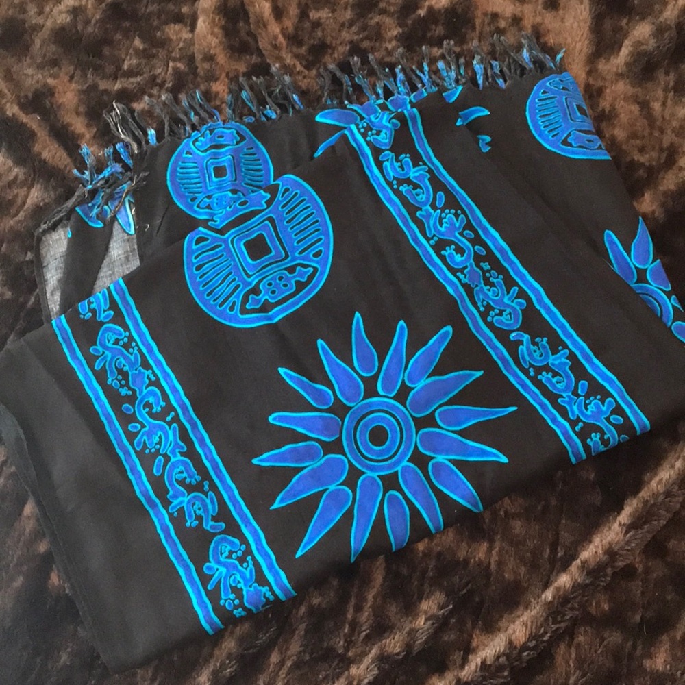 Beautiful sarong with fringes